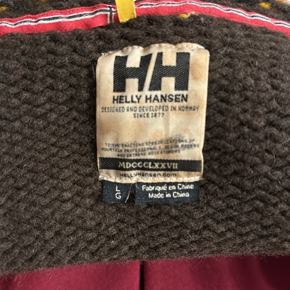 RARE vintage Helly Hansen knit cardigan - Picture 6 of 9
